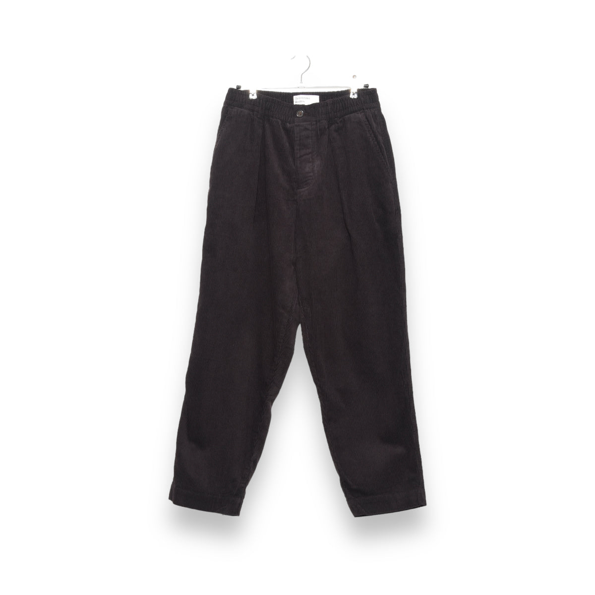 Universal Works Pleated Track Pant 29519 Cord licorice