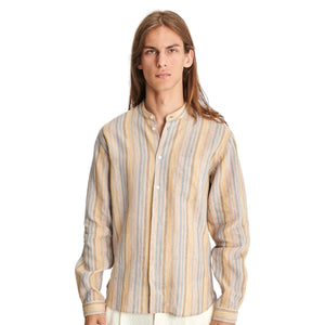 Delikatessen Zen Shirt D774G/P28 rainbow linen