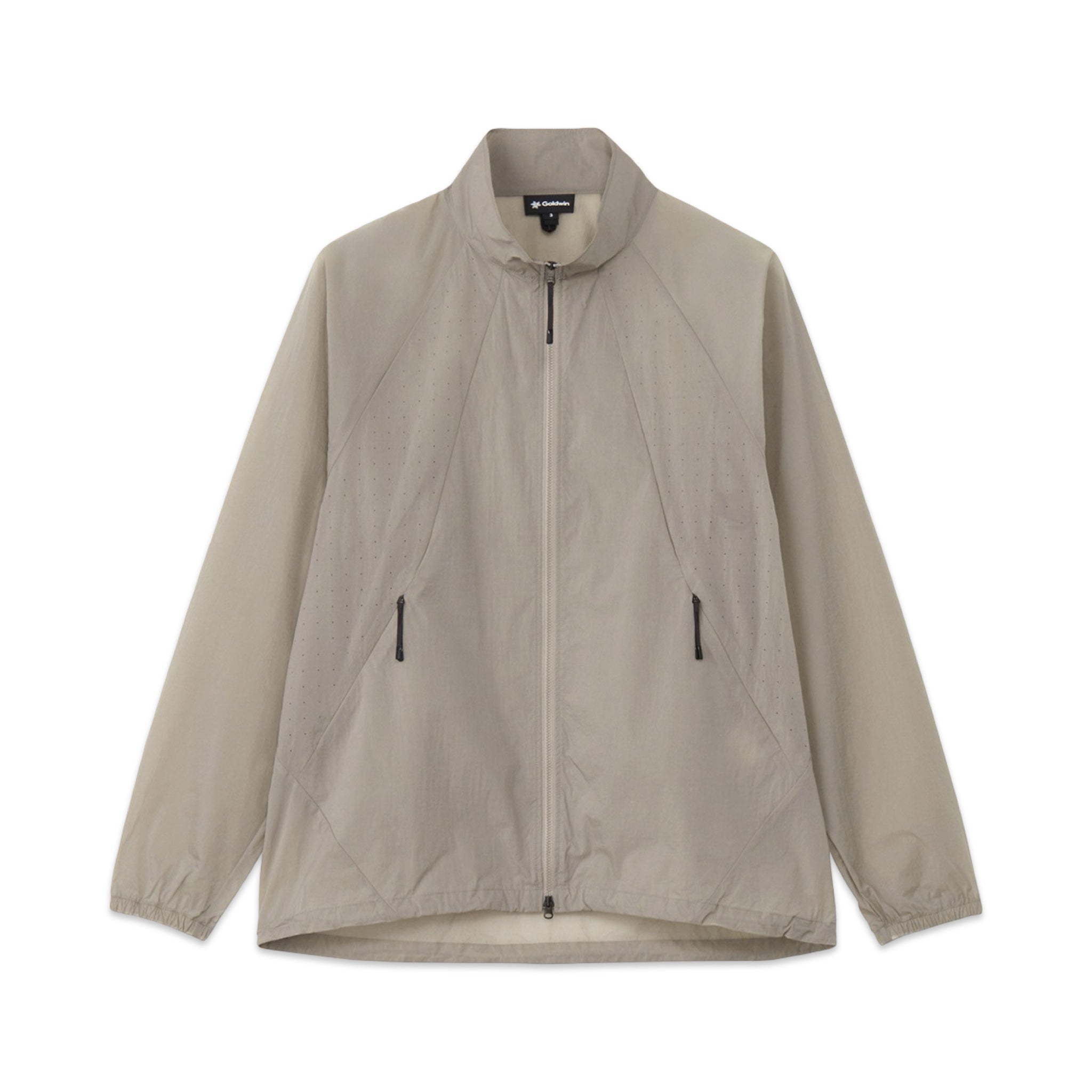 Goldwin Sheer Nylon Wind Jacket arid beige – trueffelschwein