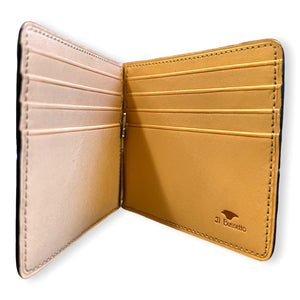 Il Bussetto Bi-fold Wallet with Money Clip biscuit 27