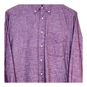 Gitman Brothers Vintage brushed purple chambray