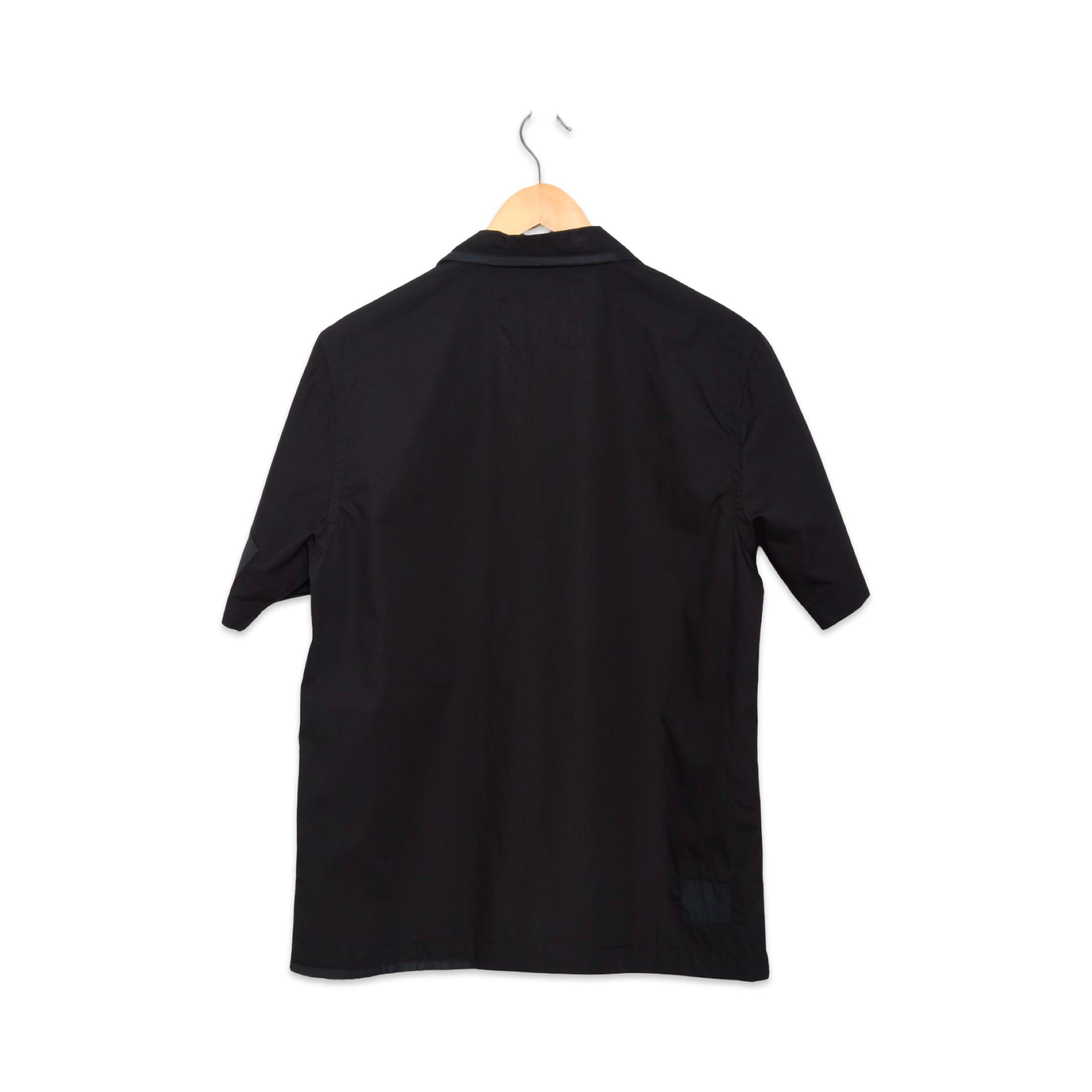 Universal Works Patched Road Shirt Broadcloth black