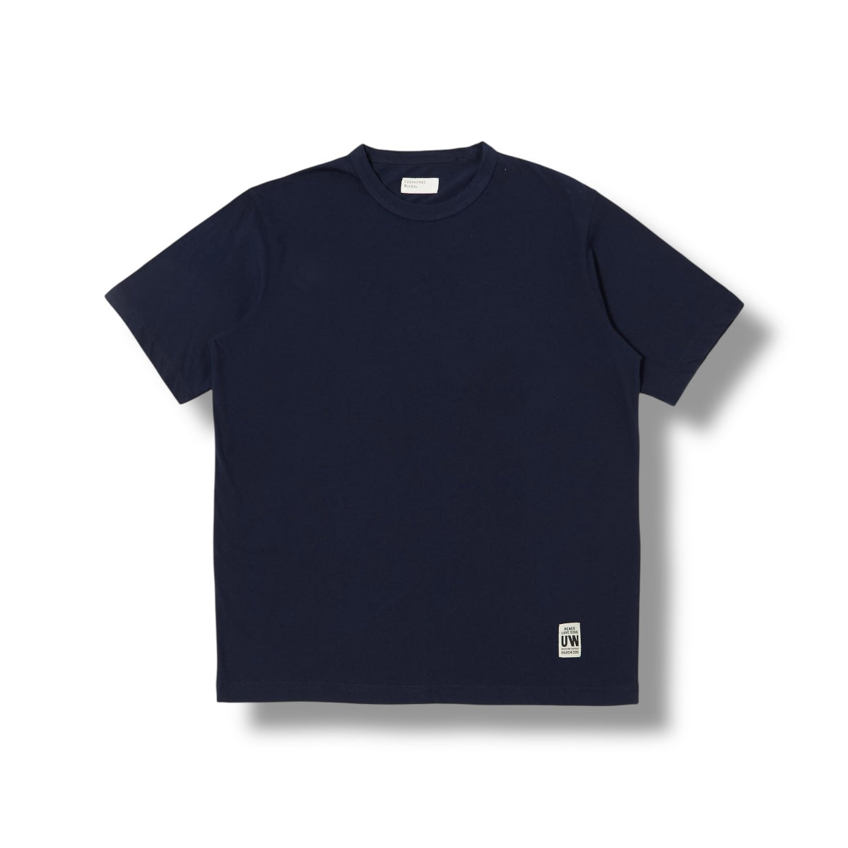 Universal Works Core Tee Single Jersey navy