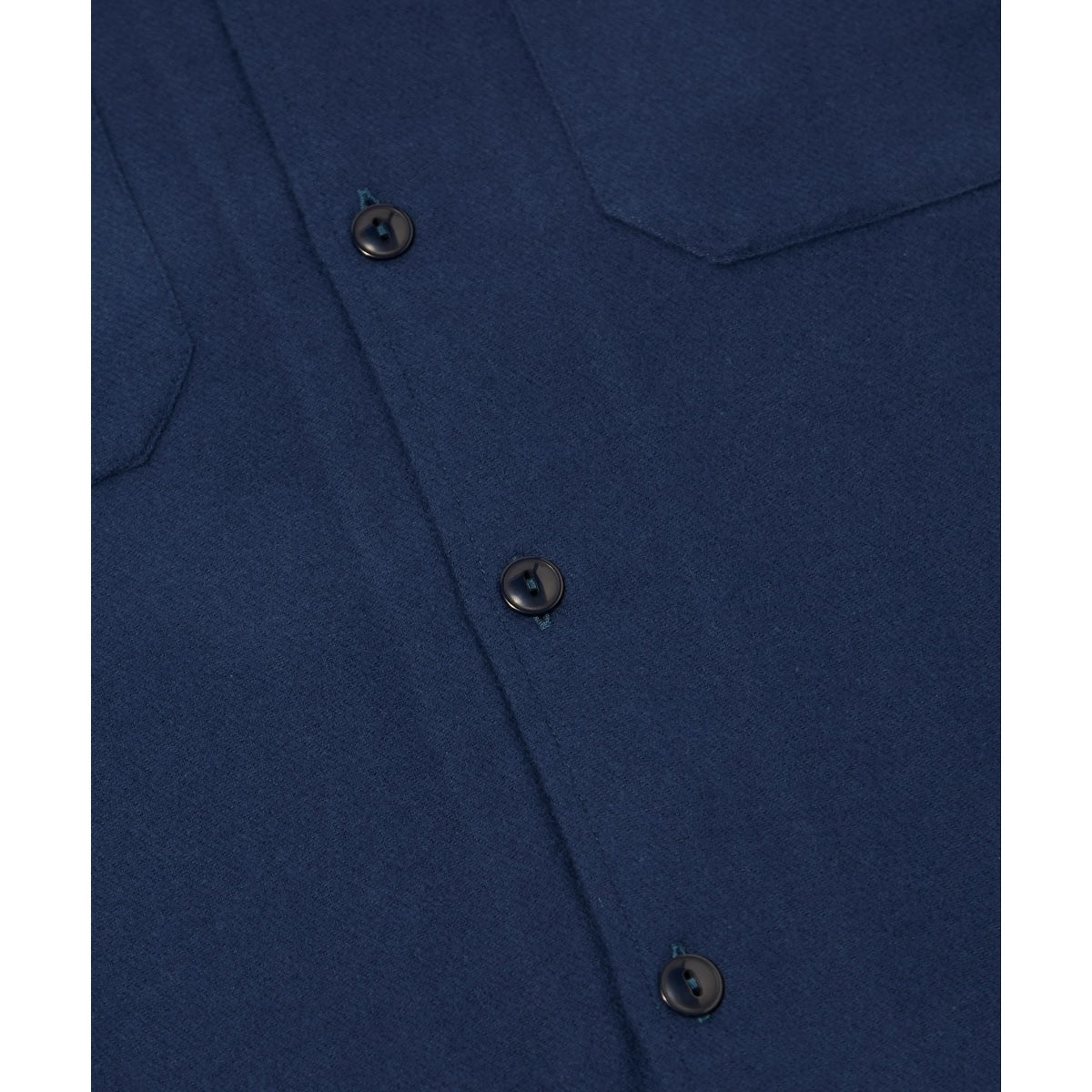 Universal Works Utility Shirt Alaska Cotton navy