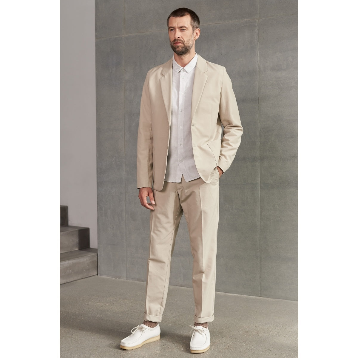 About Companions Enver tencel taupe