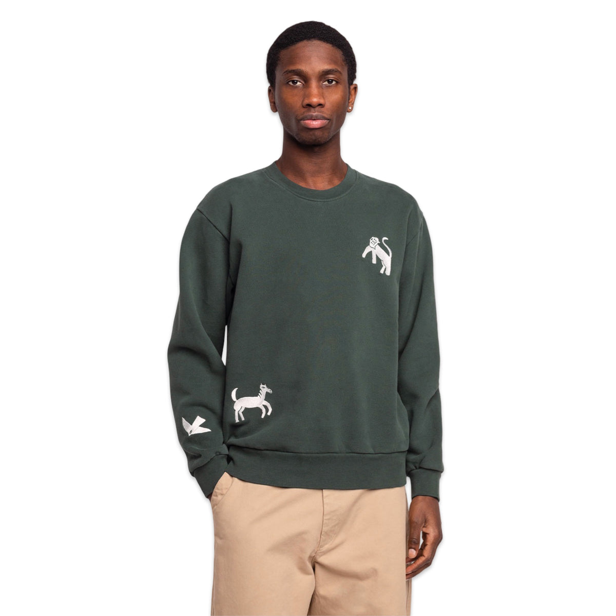 Olow Sweat Wild vert meleze