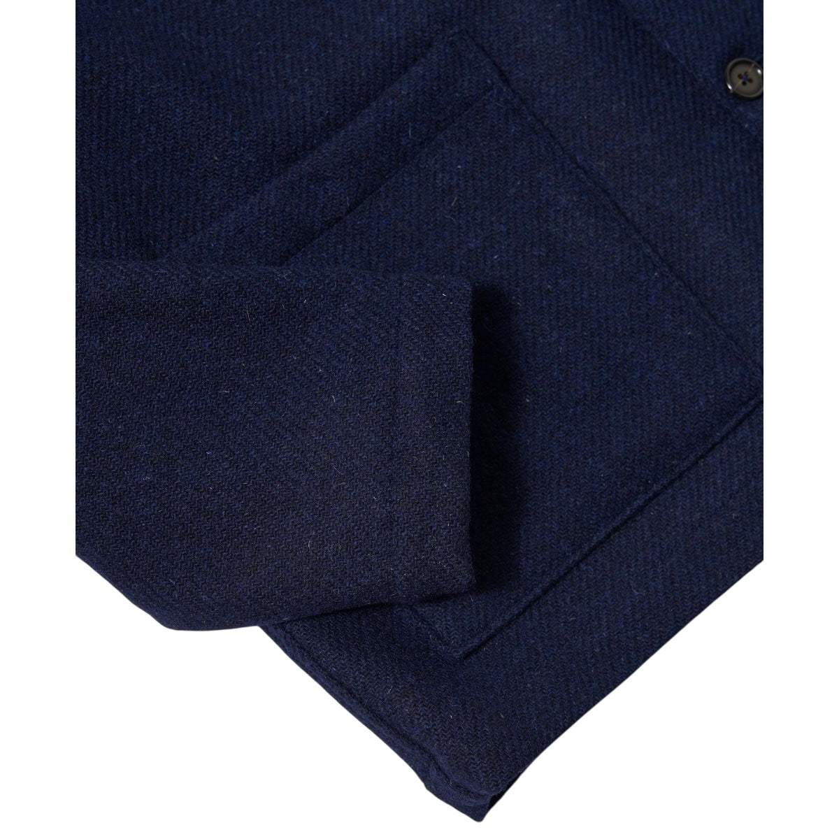 Universal Works Easy Jacket LW Harris Tweed indigo