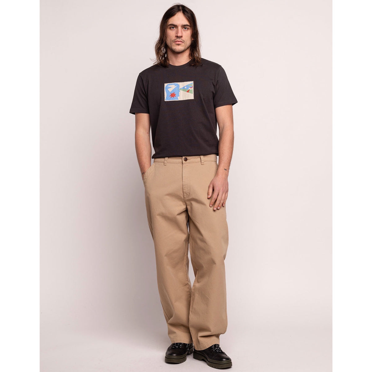 Olow Pantalon Slack sand