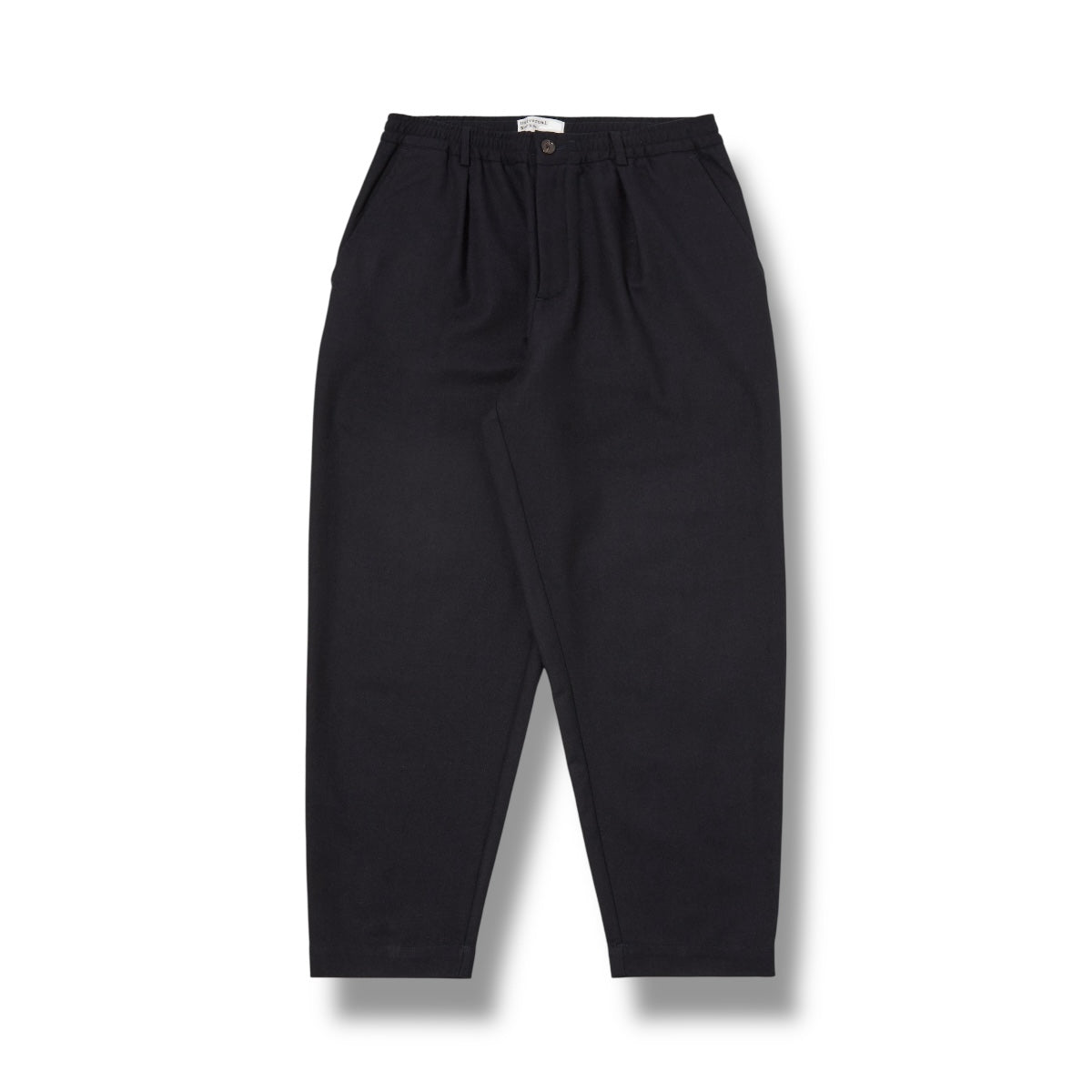 Universal Works Pleated Track Pant Upcycled It Tweed navy