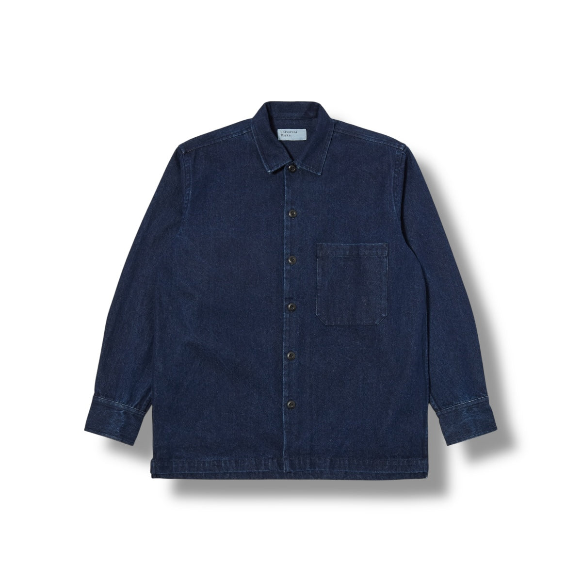 Universal Works Fatigue Shirt Work Denim indigo