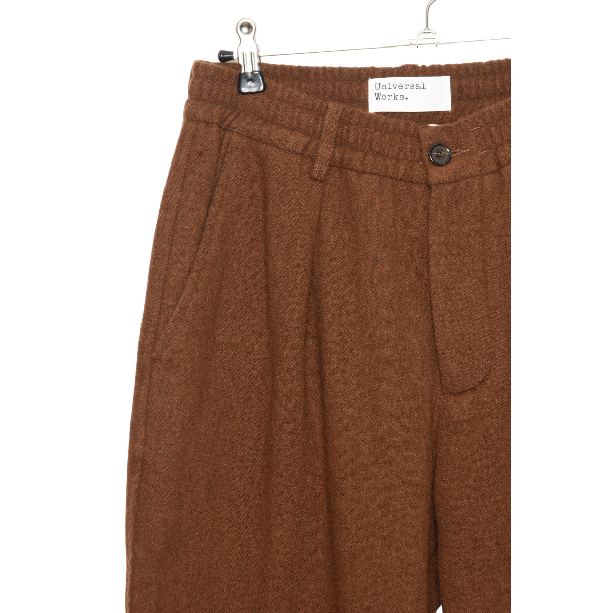 Universal Works Oxford Pant 29513 Recycled Soft Wool cumin