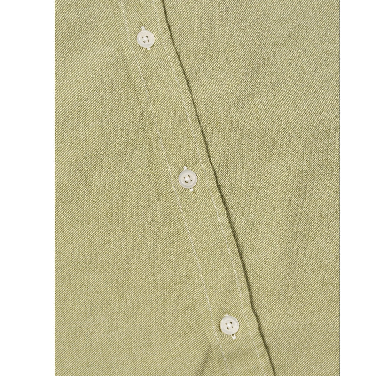 Universal Works Lazy Day Shirt Neptune Cotton green