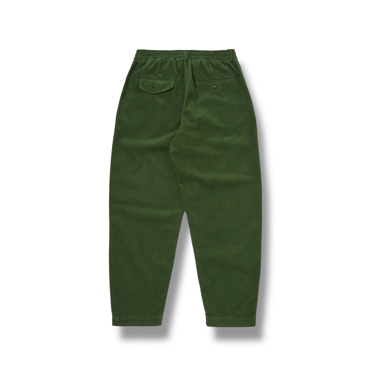 Universal Works Pleated Track Pant Cord green