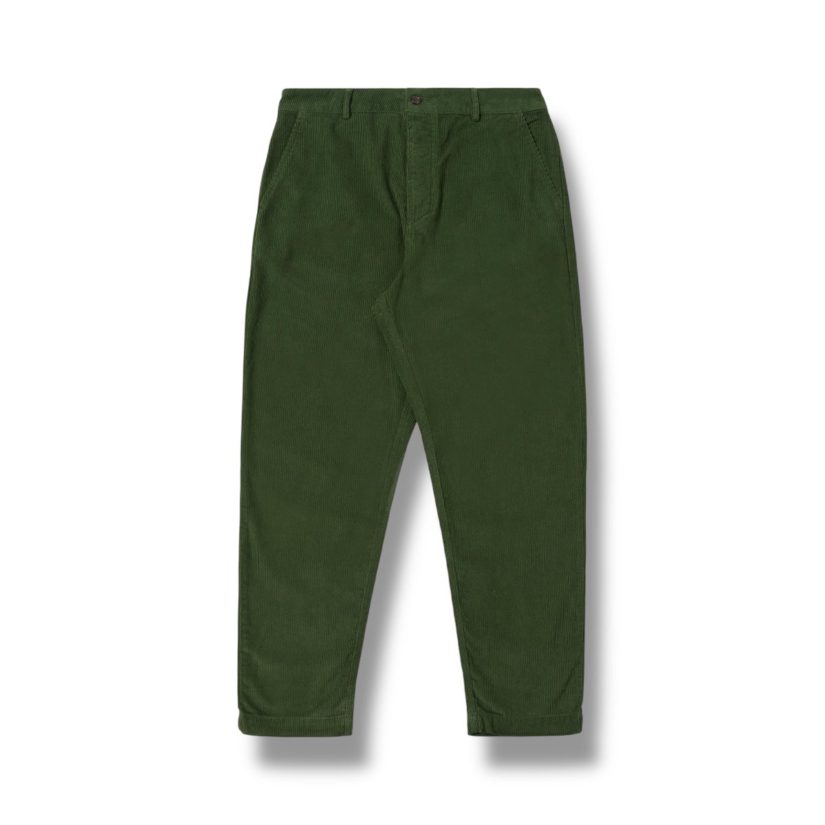 Universal Works Military Chino Cord green