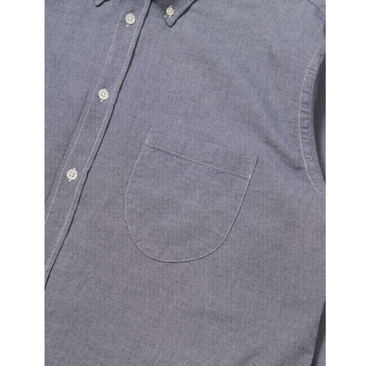 Universal Works Lazy Day Shirt Neptune Cotton navy