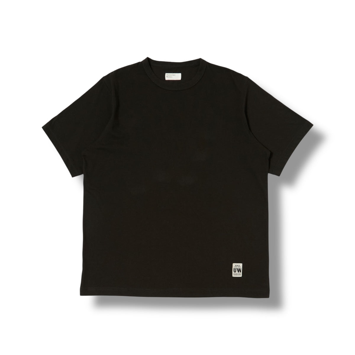 Universal Works Core Tee Single Jersey black