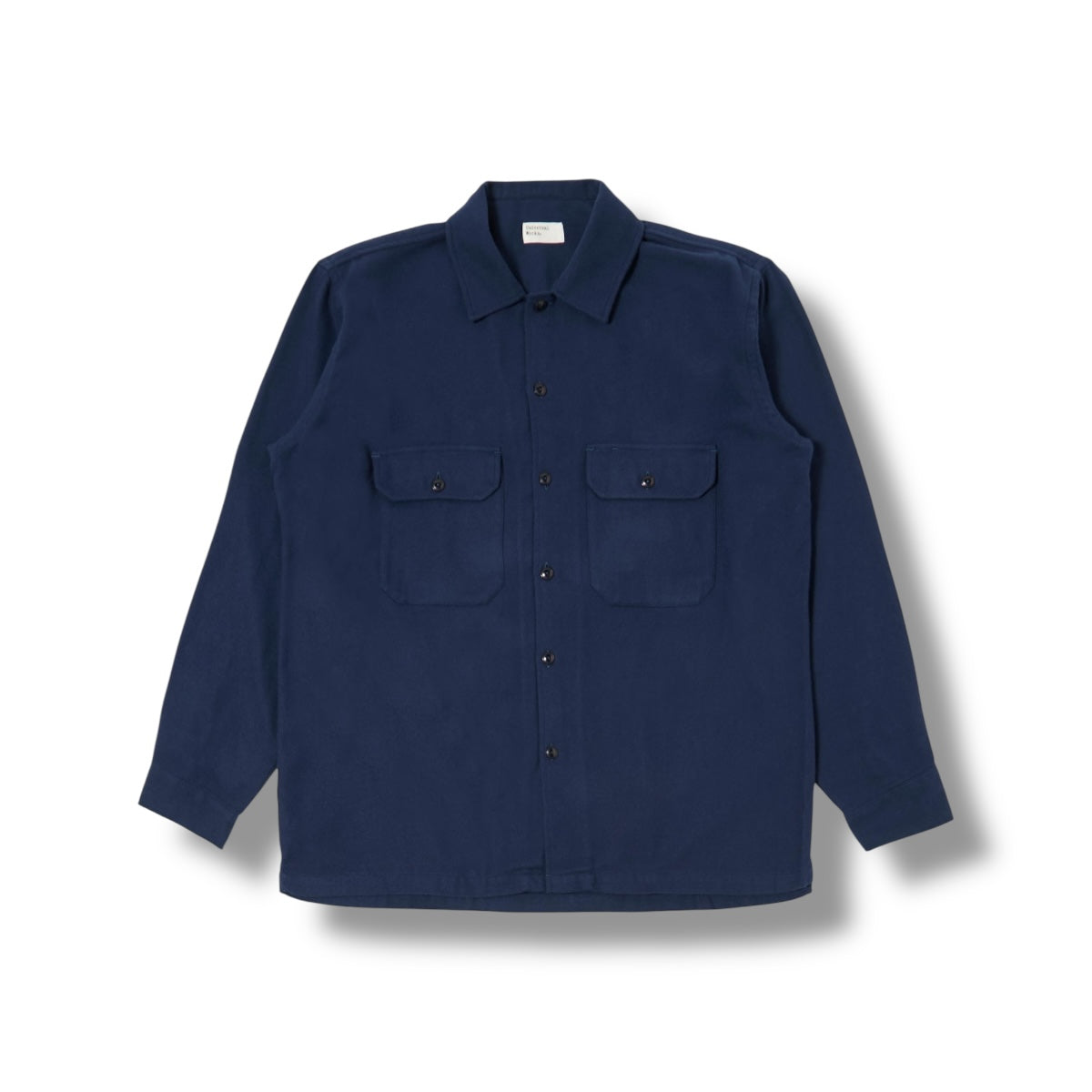 Universal Works Utility Shirt Alaska Cotton navy