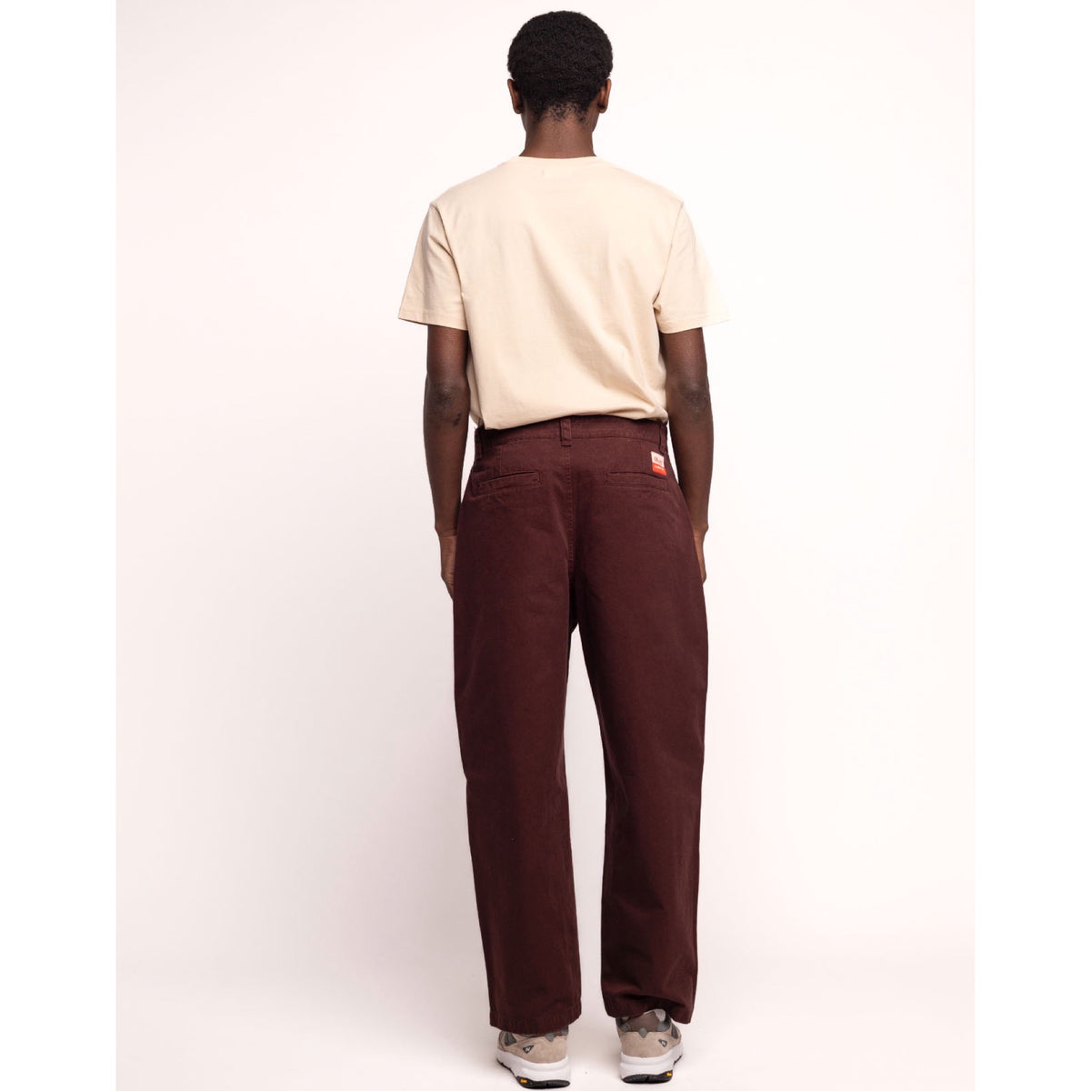 Olow Pantalon Slack chocolate
