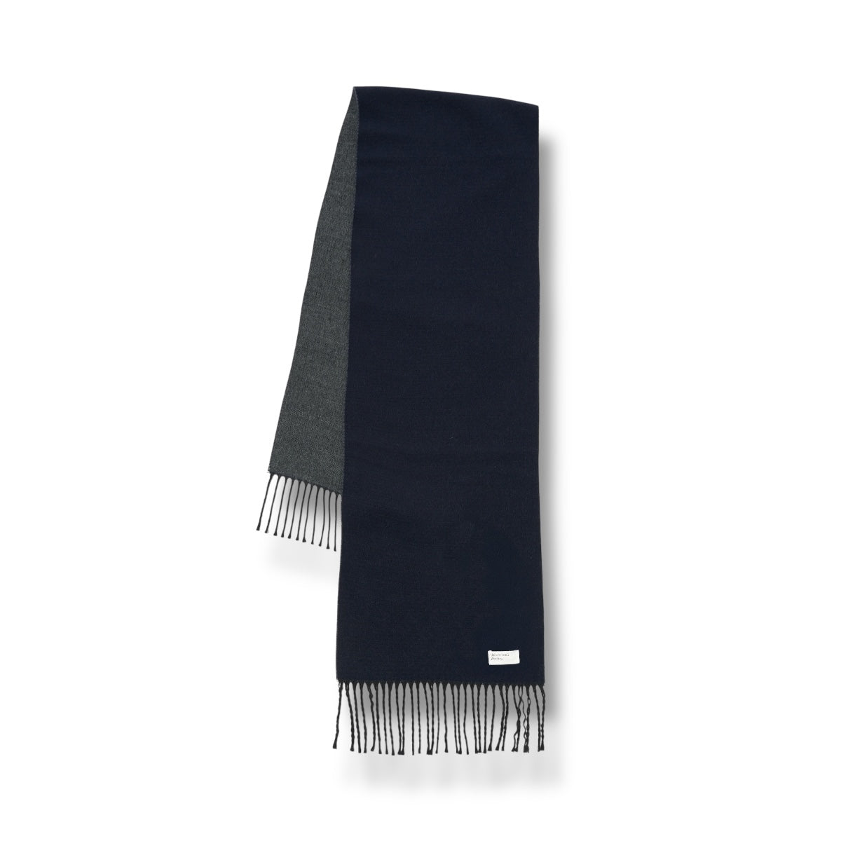 Universal Works Scarf Double Sided navy/mid grey