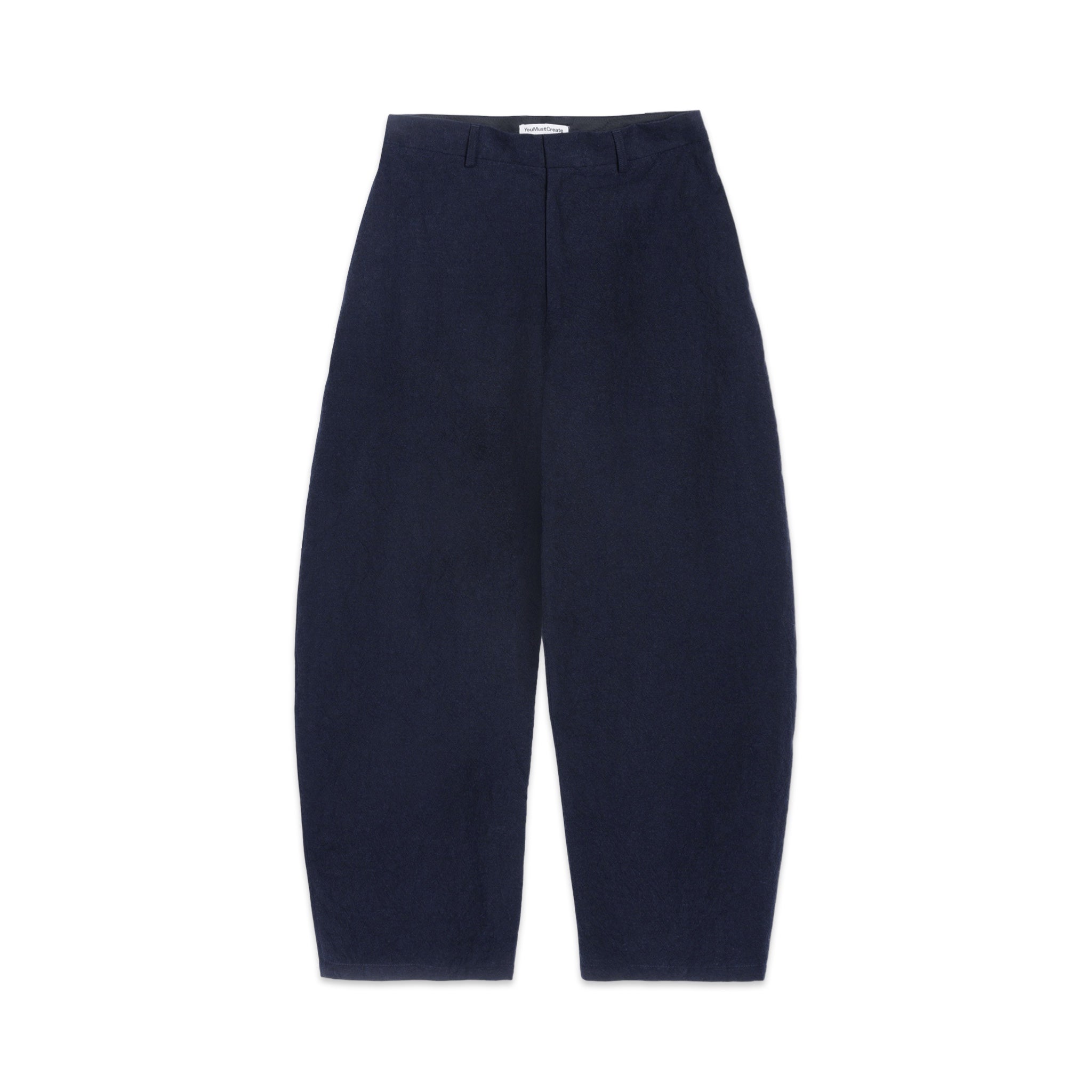 YMC Like A Trouser Japanese Cotton Linen navy