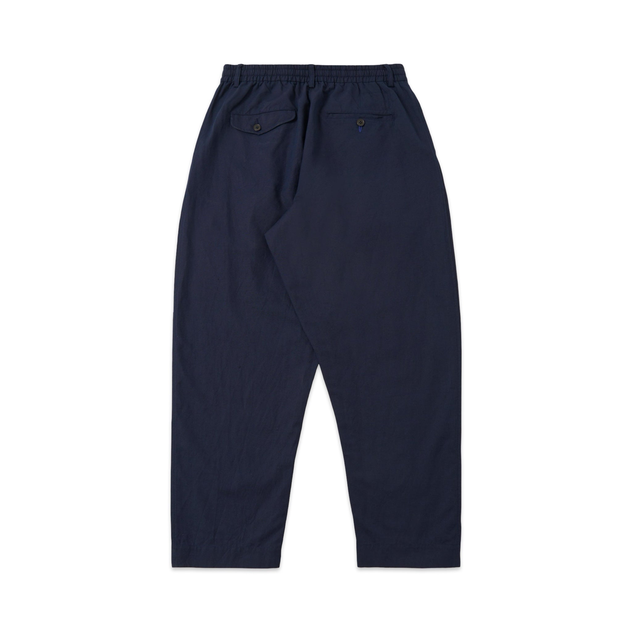 Universal Works Oxford Pant Linen Slub Weave navy