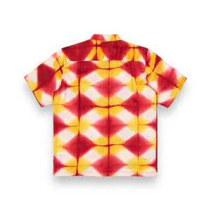 Universal Works Camp Shirt Dye Tie 30187 red/yellow