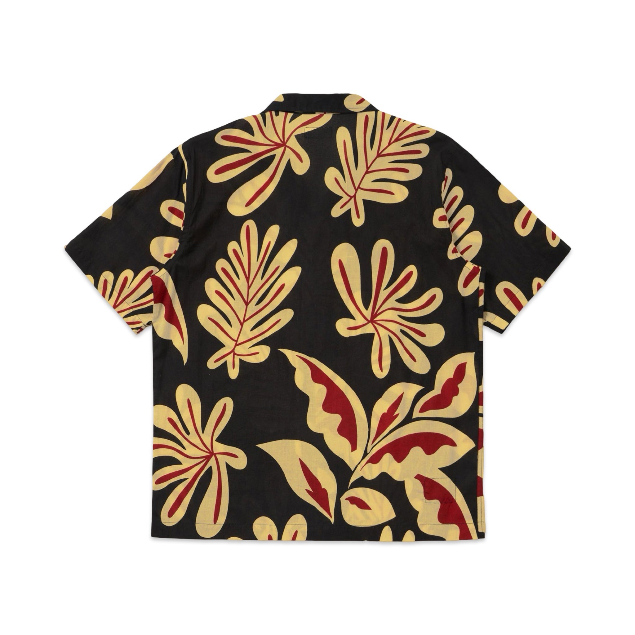 Universal Works Road Shirt Baja Print black