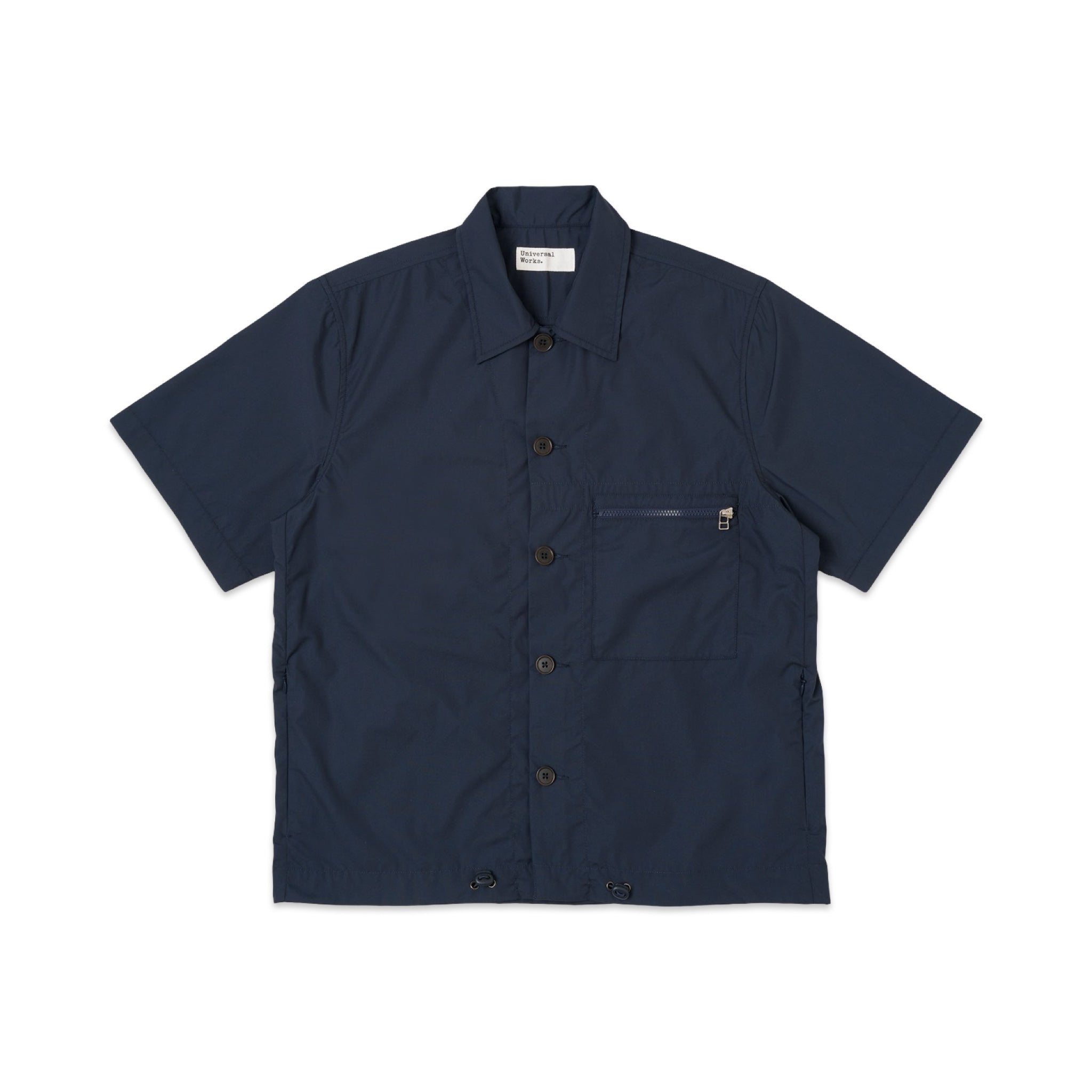 Universal Works Z Tech Overshirt Recycled Polytech navy