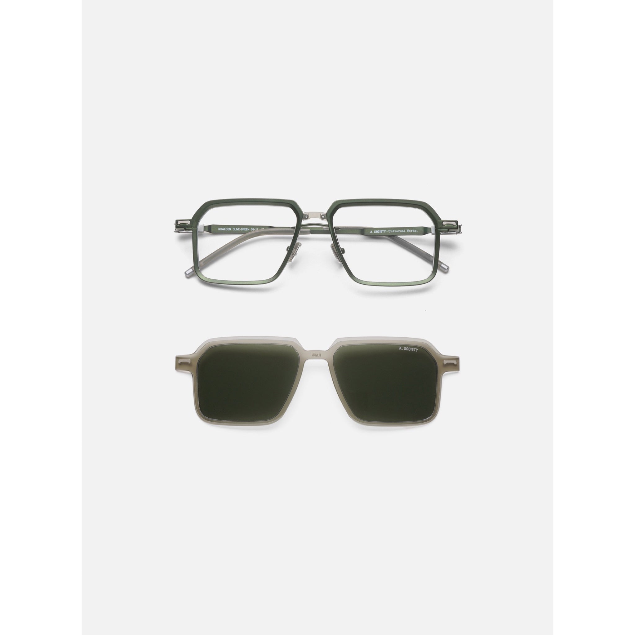 A. Society x Universal Works Kowloon olive green