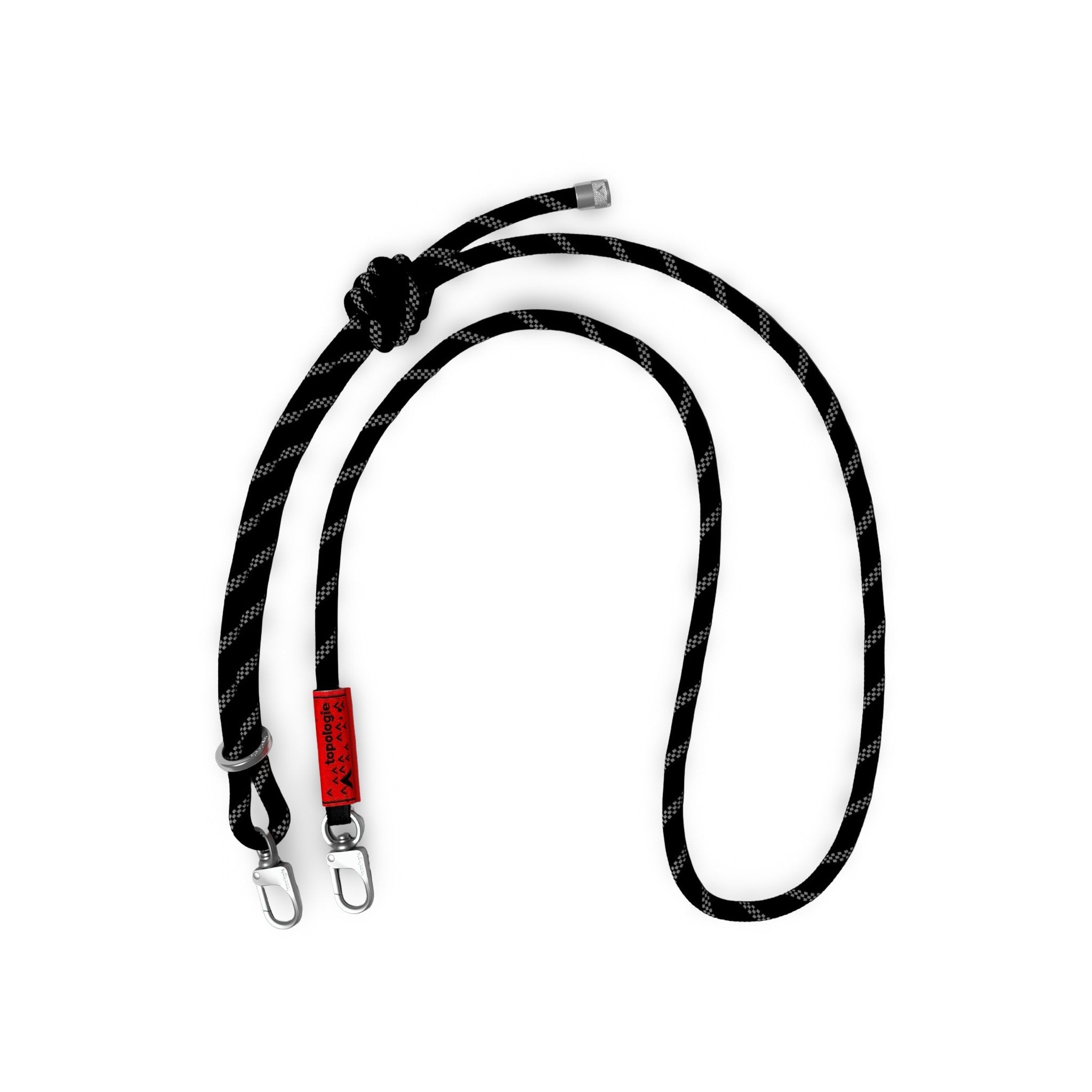 Topologie 8.0Mm Rope Strap black reflective