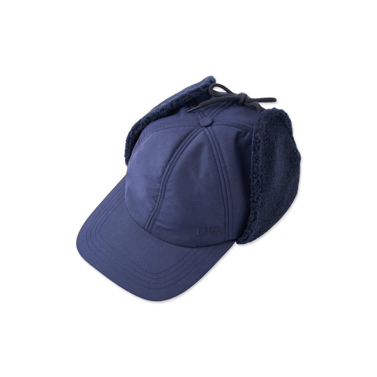 Universal Works Winter Baseball Hat brushed wr nation navy