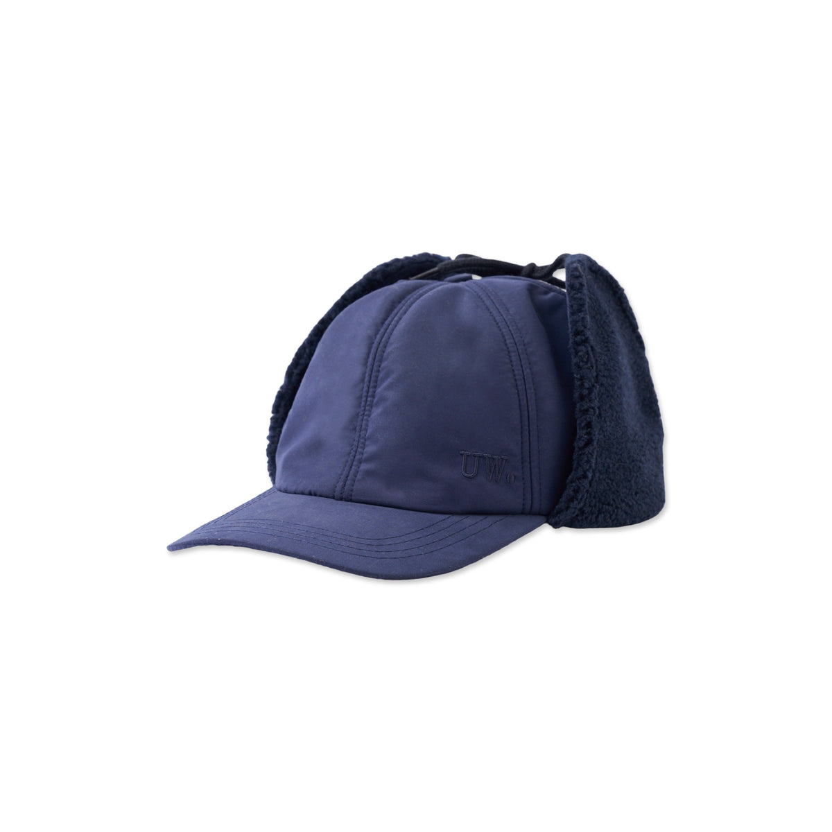 Universal Works Winter Baseball Hat brushed wr nation navy