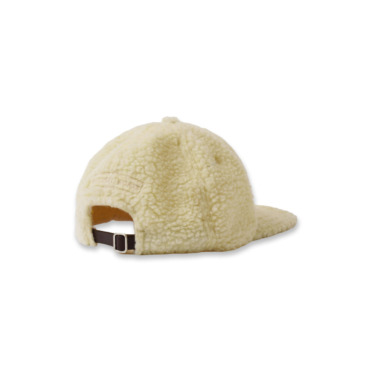 Universal Works Baseball Hat galaxy fleece ecru