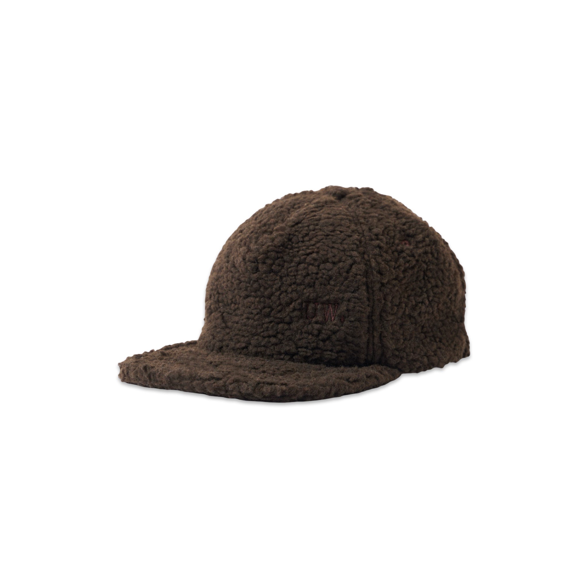 Universal Works Baseball Hat galaxy fleece brown