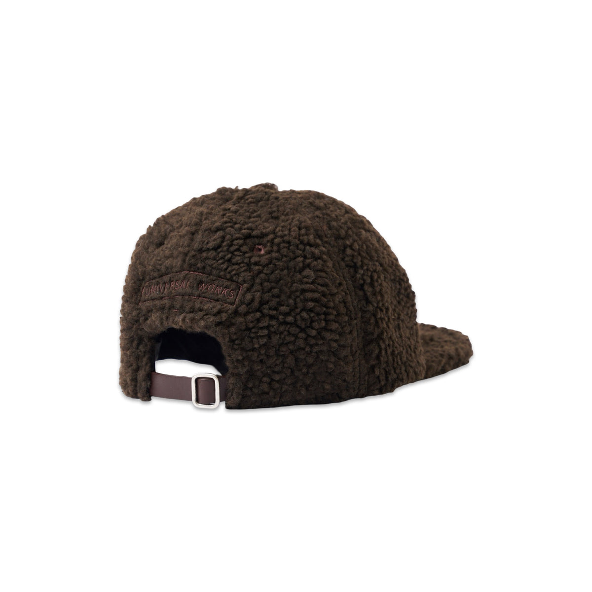 Universal Works Baseball Hat galaxy fleece brown
