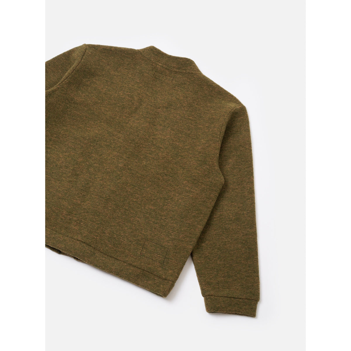Universal Works Advance Cardigan wool mix knit olive