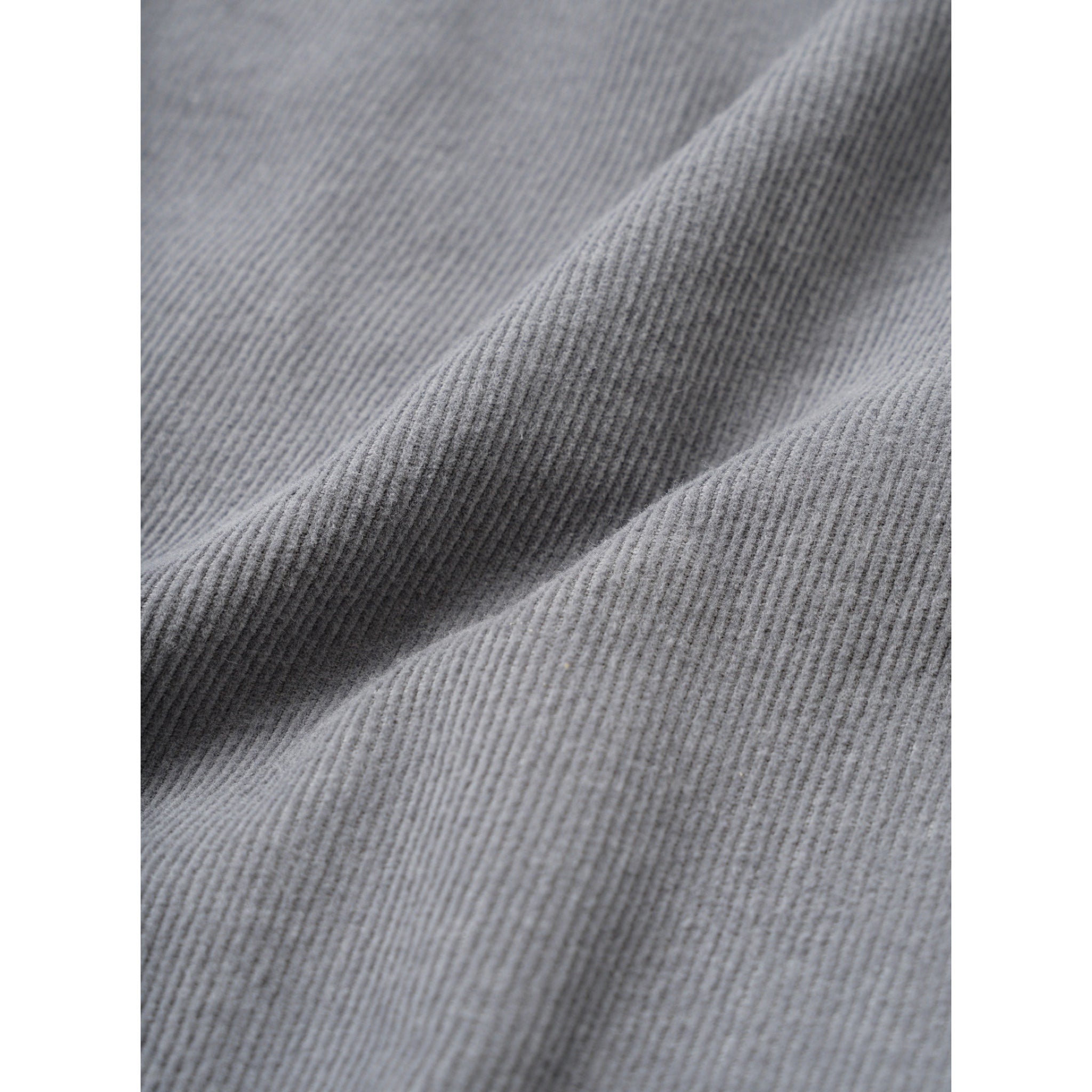 Universal Works Bakers Overshirt fine cord grey