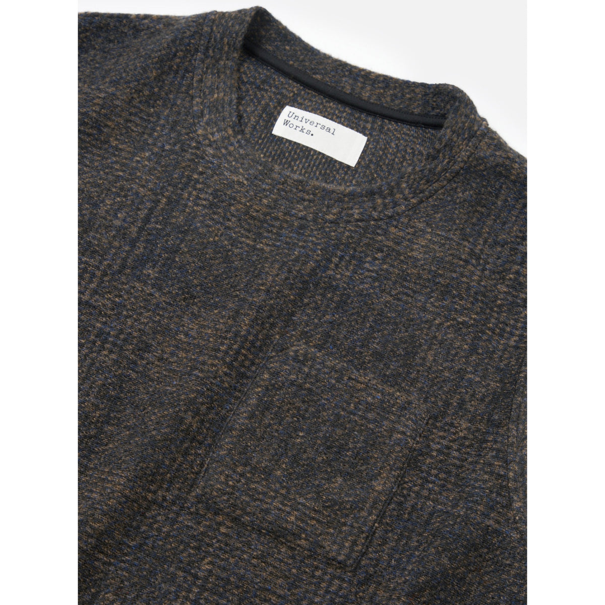 Universal Works Sleeveless Crew deca light knit navy