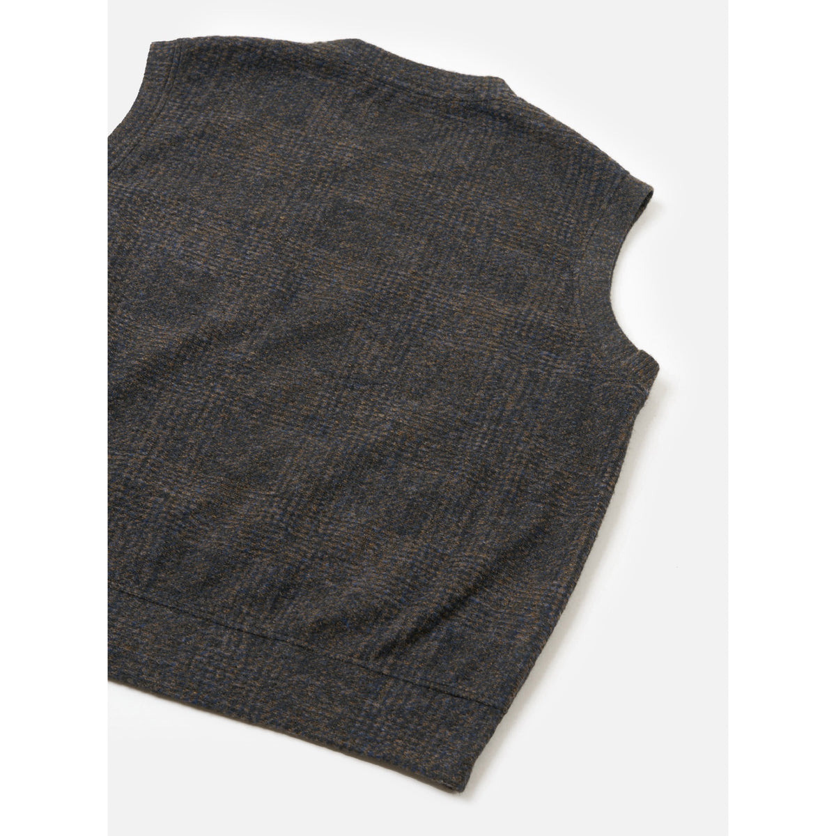 Universal Works Sleeveless Crew deca light knit navy
