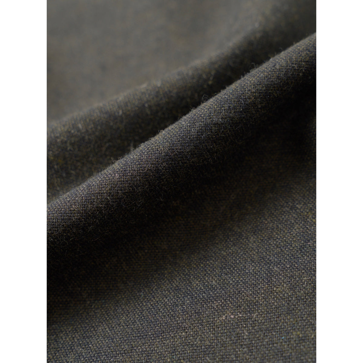 Universal Works Pleated Track Pant recycled it tweed olive