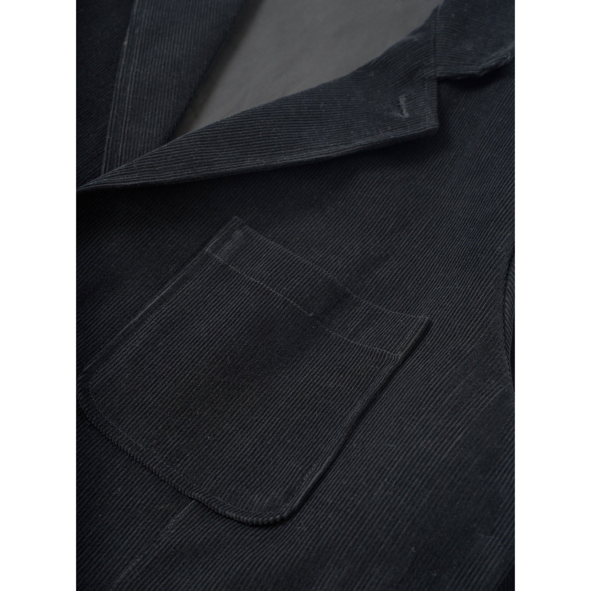 Universal Works Two Button Jacket cat cord black
