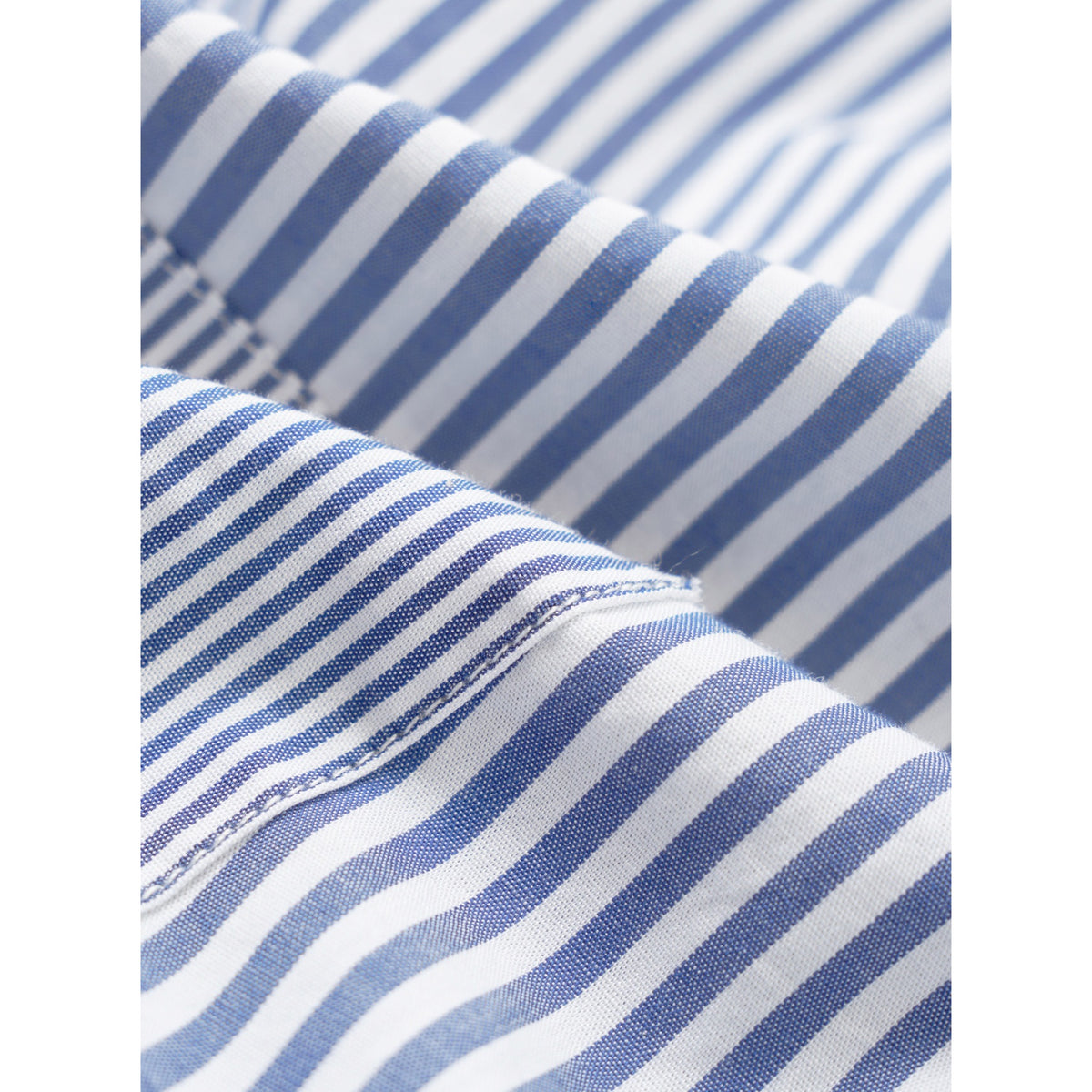 Universal Works Patched Shirt queens cotton navy