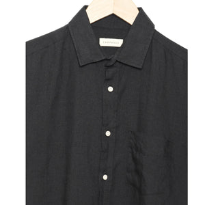Carpasus Shirt Linen Short Lido black
