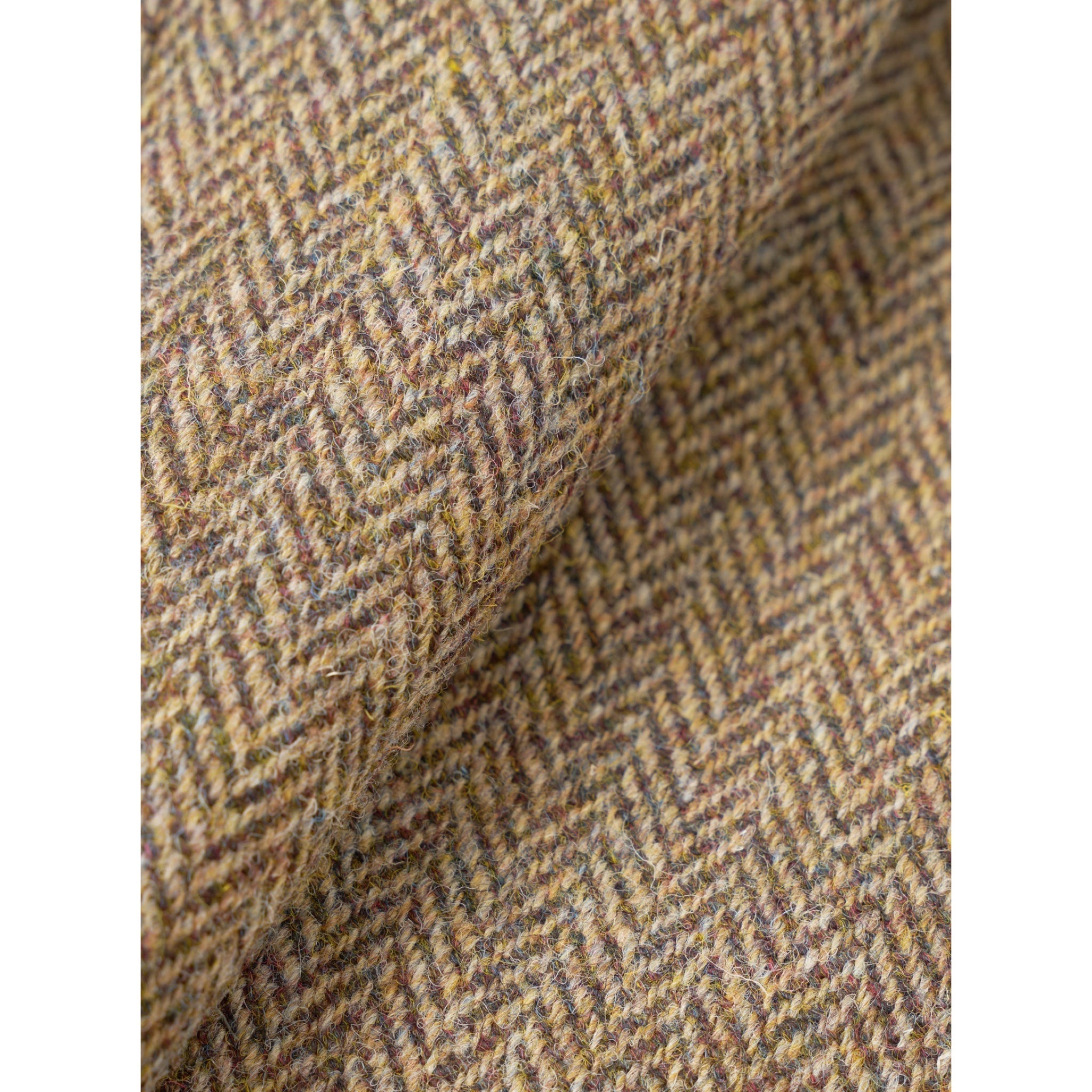 Universal Works Og Bakers Jacket harris tweed sand/brown
