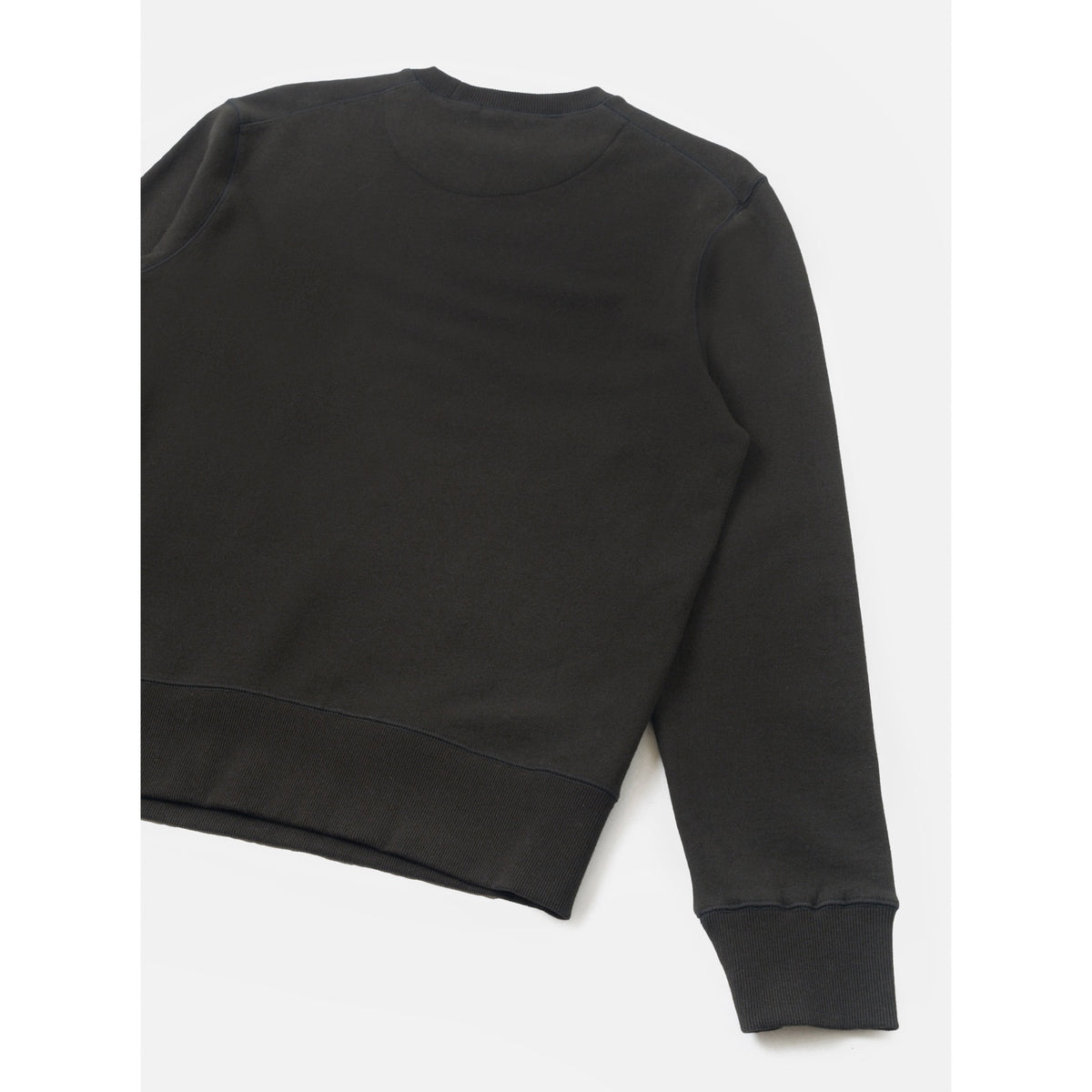 Universal Works Core Sweatshirt brush back sweat black