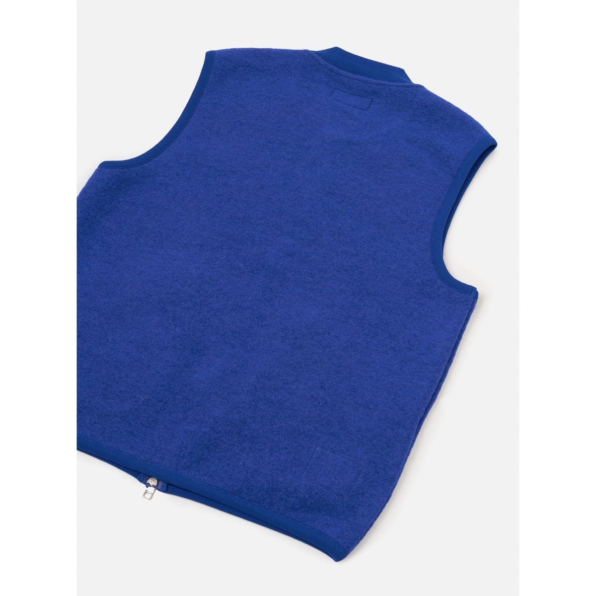 Universal Works Zip Waistcoat fleece blue