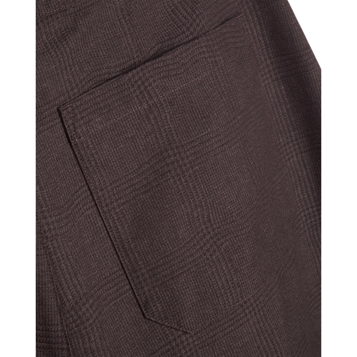 YMC Deadbeat Trouser Wavy Jacquard brown