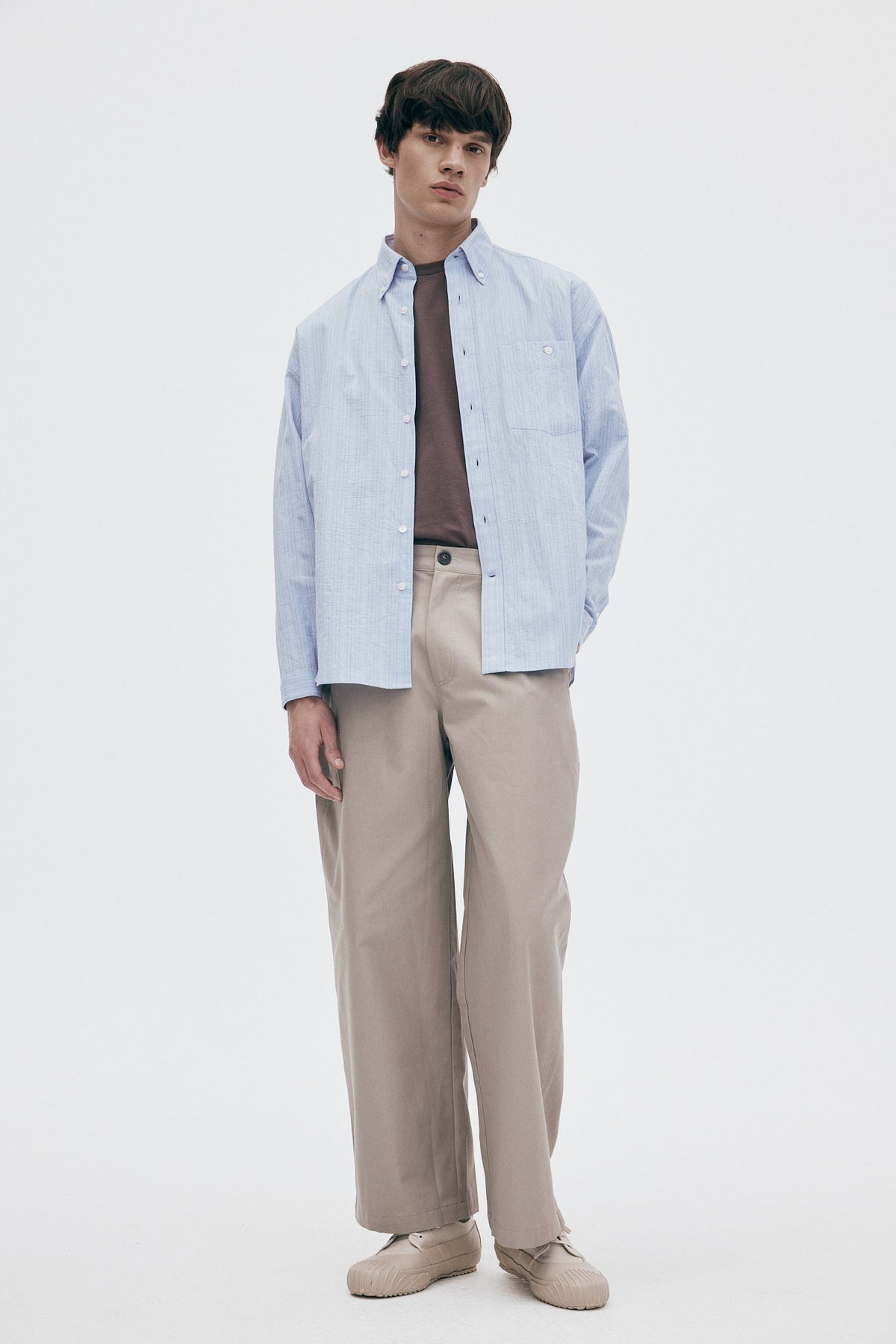 Unfeigned Longsleeved Relaxed Shirt sky