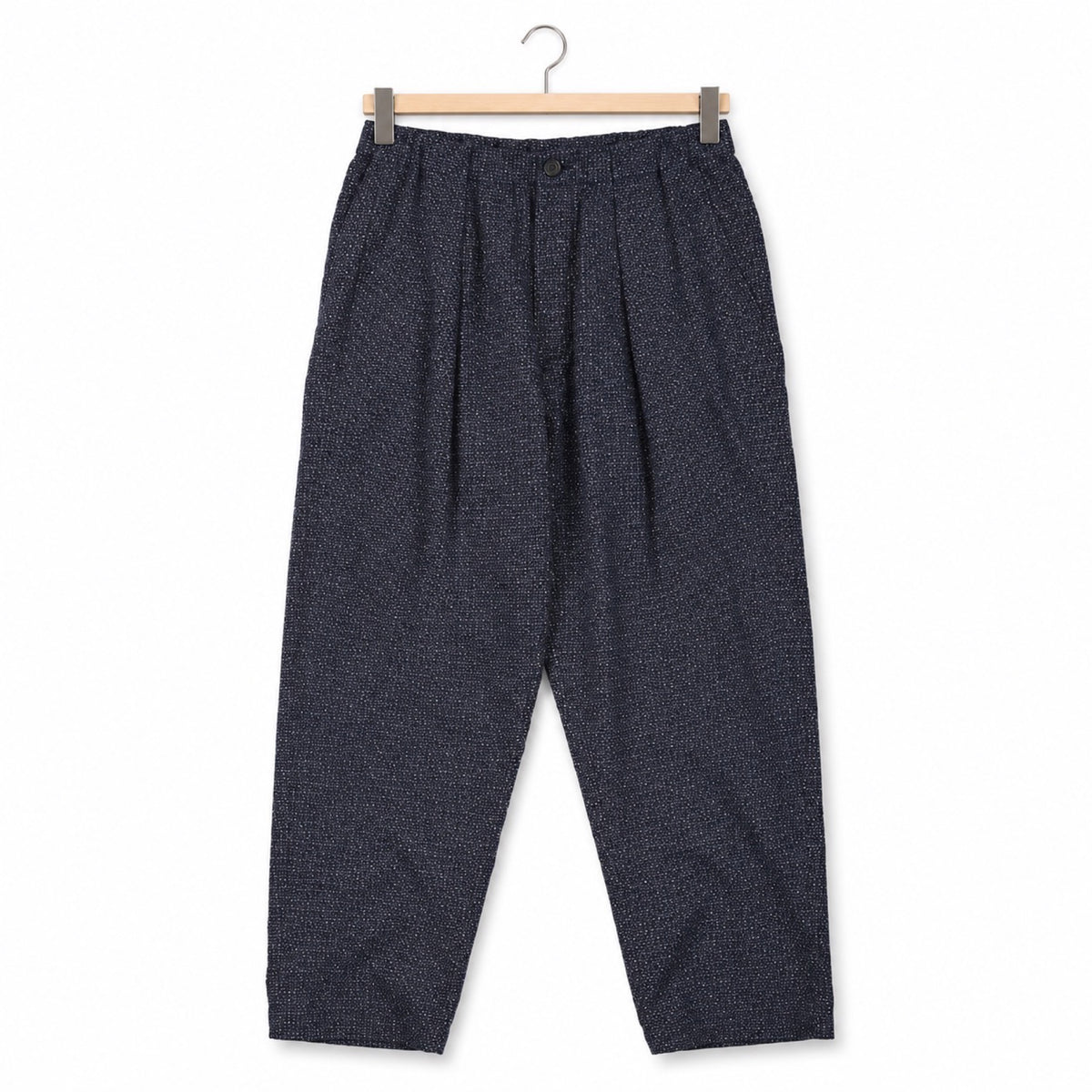 Kardo Taka Trousers IJAC01 Irregular Grid Check indigo