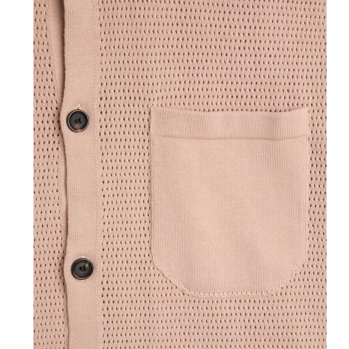 Oliver Spencer Mawes Knitted Shirt nicholson pink